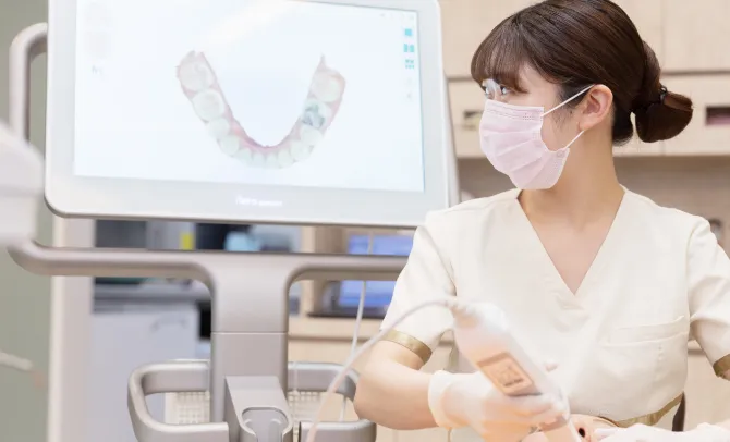 お口の健康を通じて、医院に関わる全ての人が幸せになるよう努める